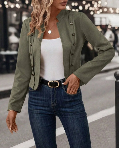 Grace™ - Elegant Double-Breasted Jacket
