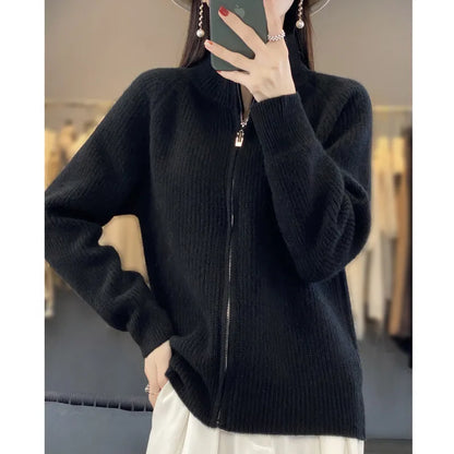 Charlotte™ - Cardigan with Zipper