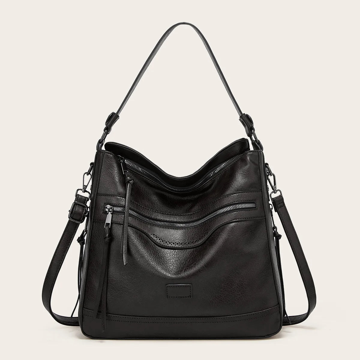 Zoe™ Vintage Charm | Shoulder Leather Bag