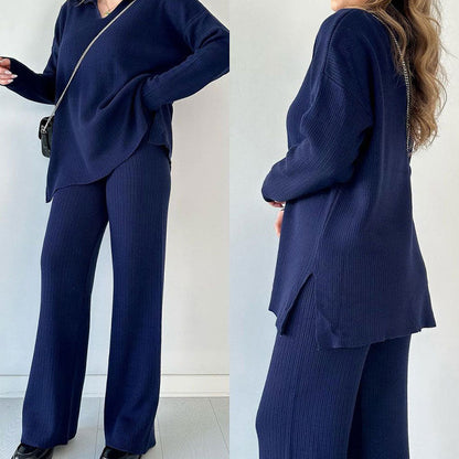 Lily™ - Comfortable V-neck Co-ord Set